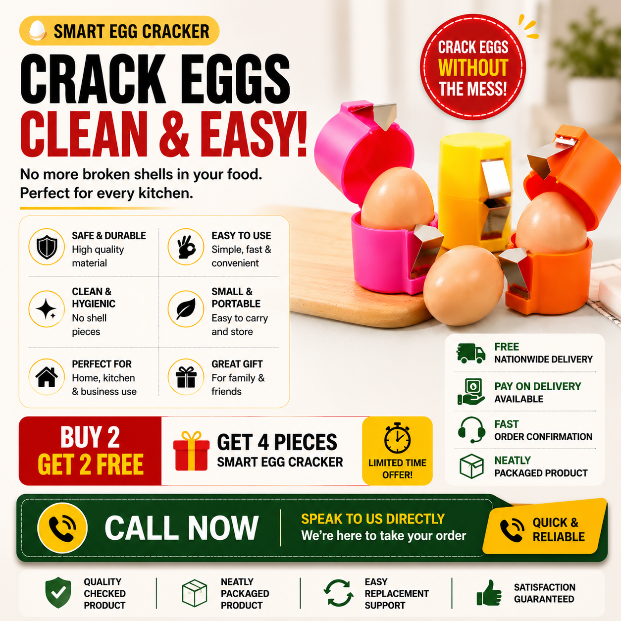 People who need the Smart Egg Cracker