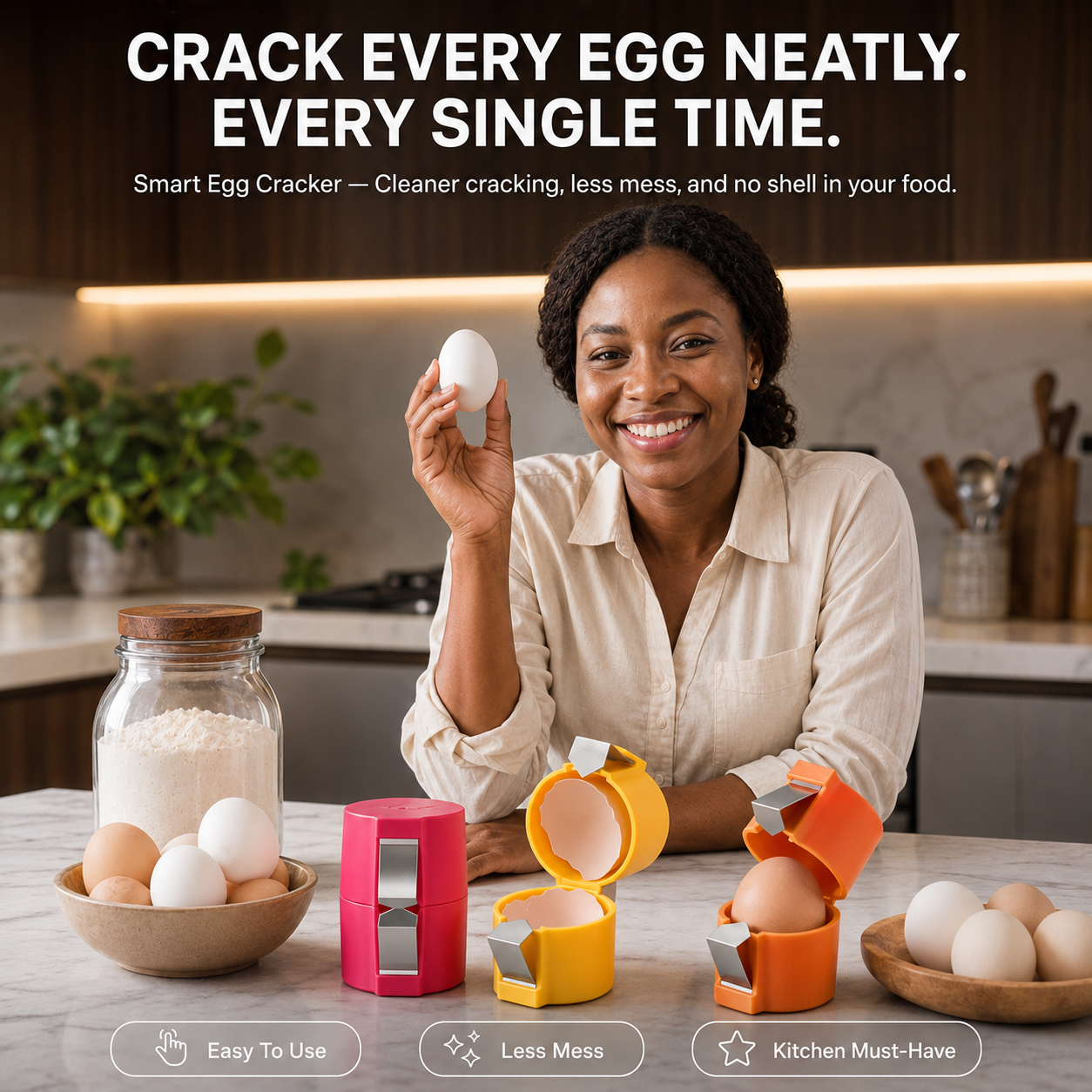 Smart Egg Cracker