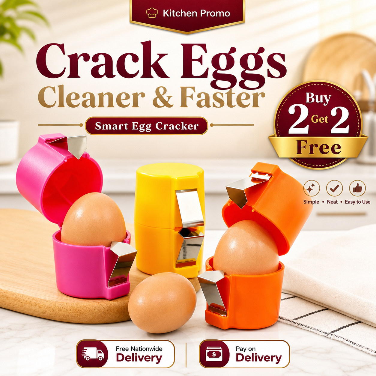 Smart Egg Cracker
